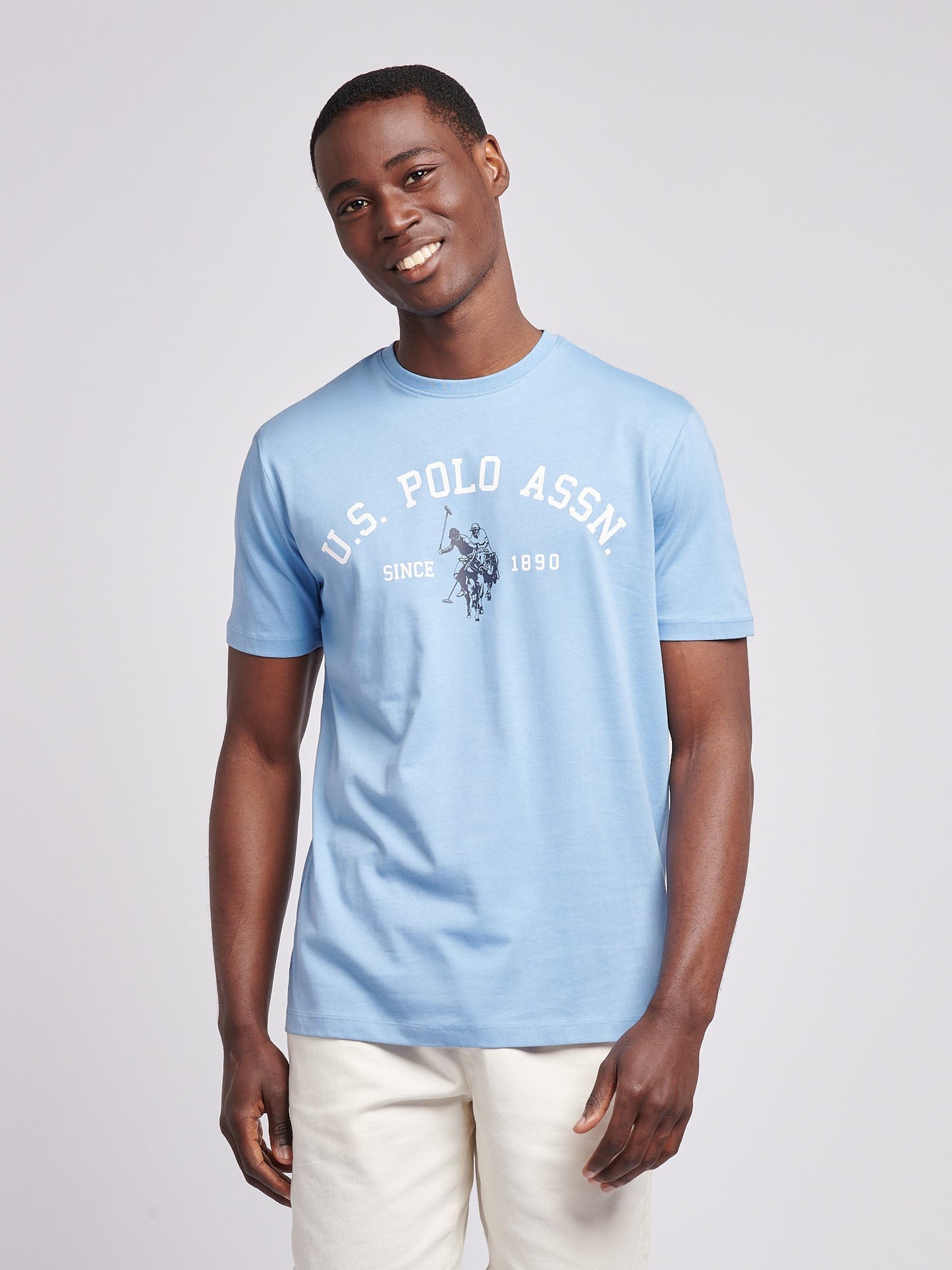 Mens Signature Arch Print T-Shirt Allure