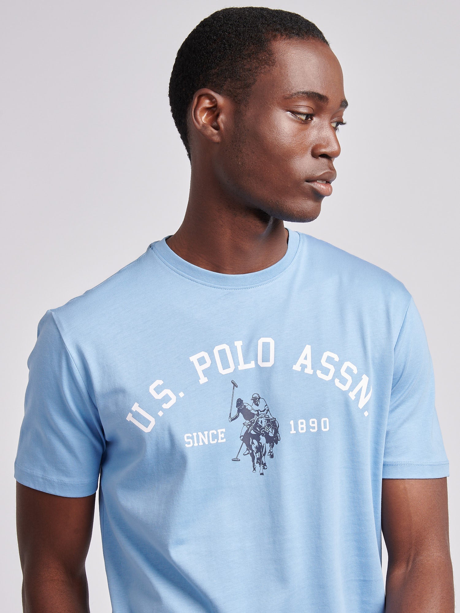 Mens Signature Arch Print T-Shirt Allure