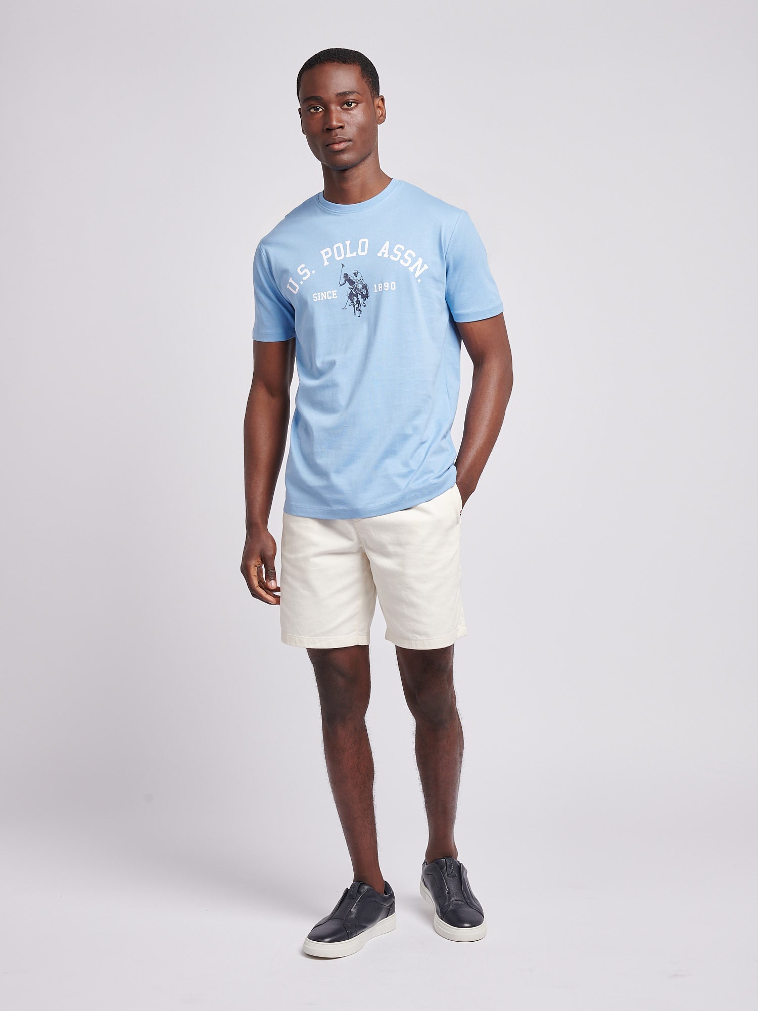 Mens Signature Arch Print T-Shirt Allure