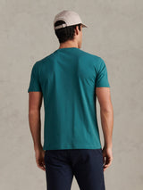 Mens Signature Arch Print T-Shirt Mediterranea