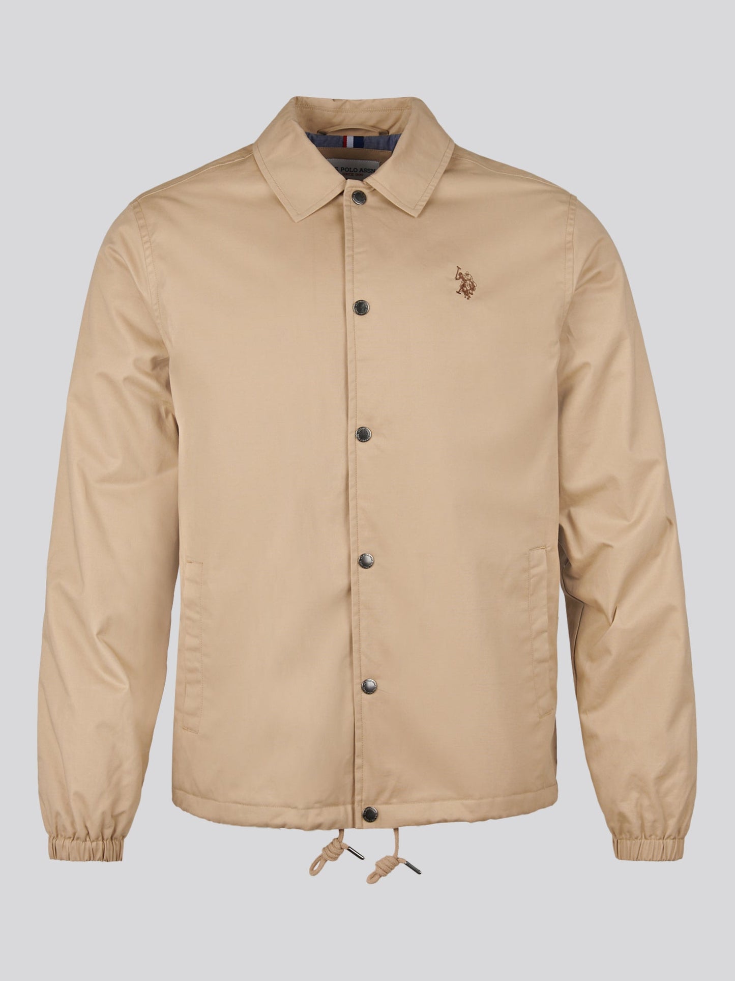 Mens Modern Cotton Coach Jacket Cornstalk