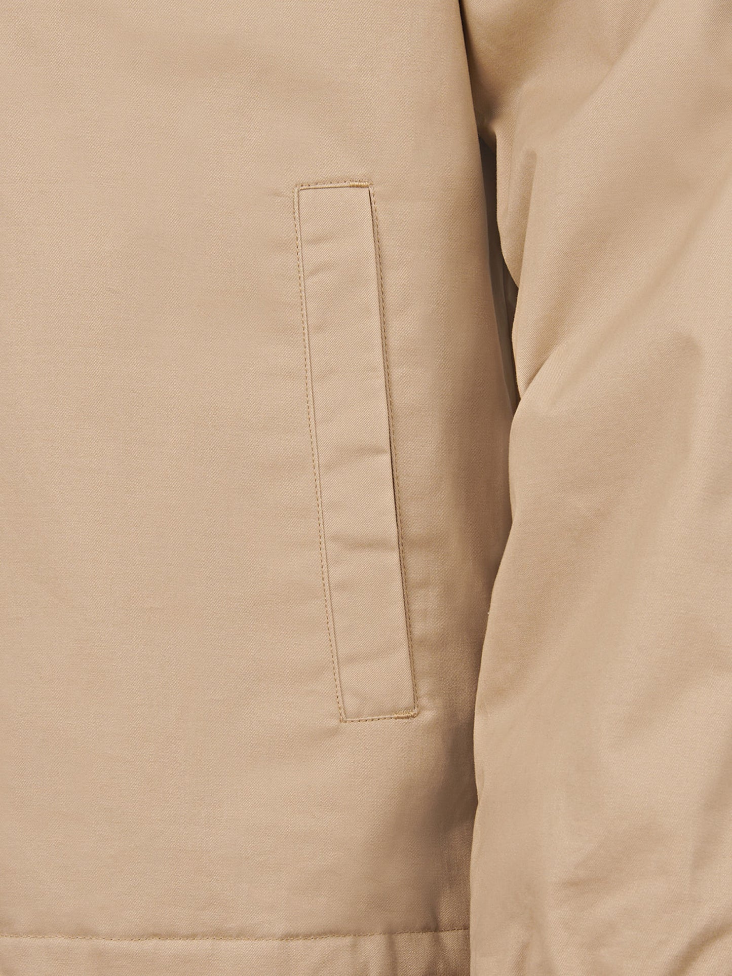 Mens Modern Cotton Coach Jacket Cornstalk