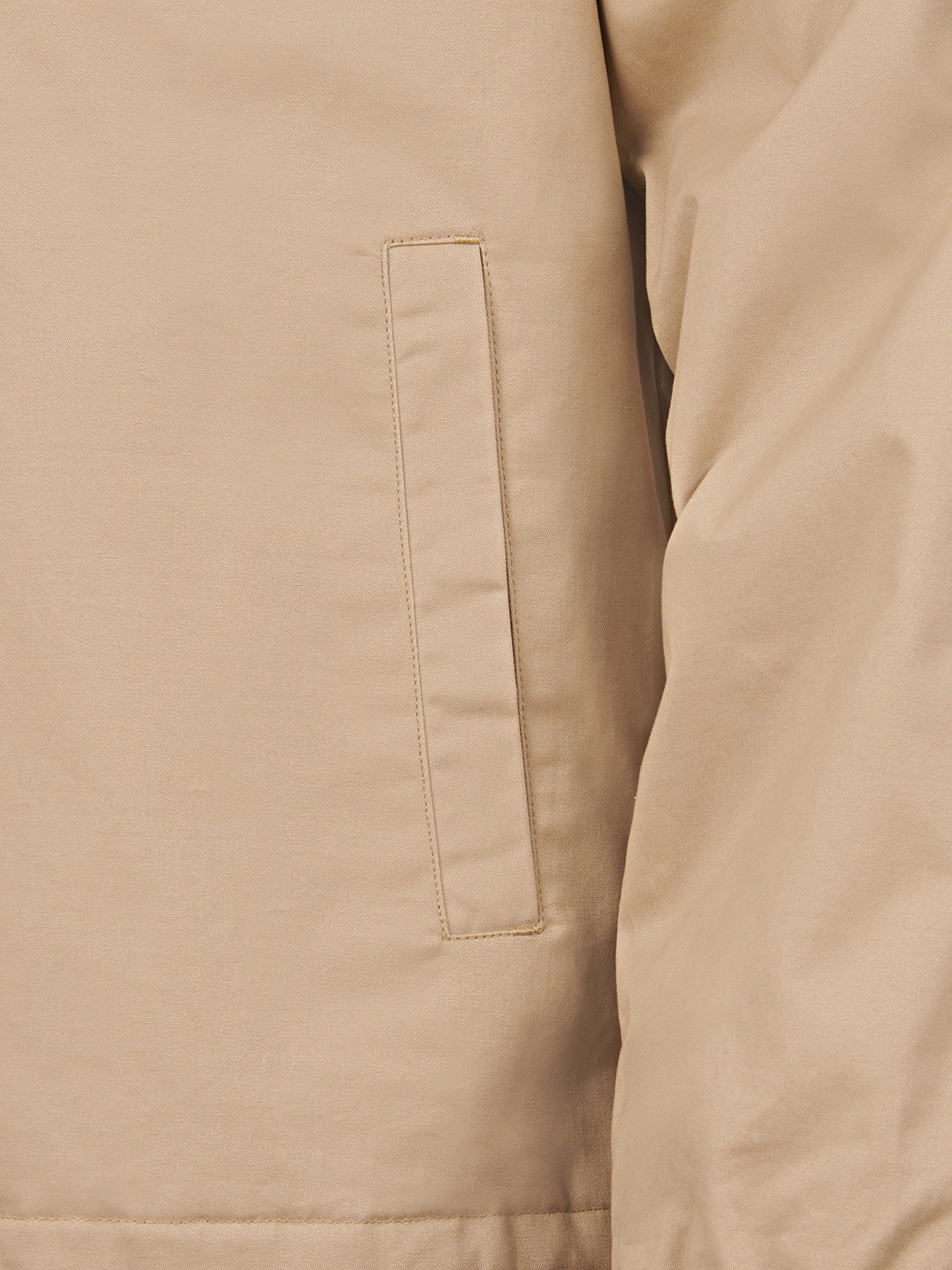 Mens Modern Cotton Coach Jacket Cornstalk