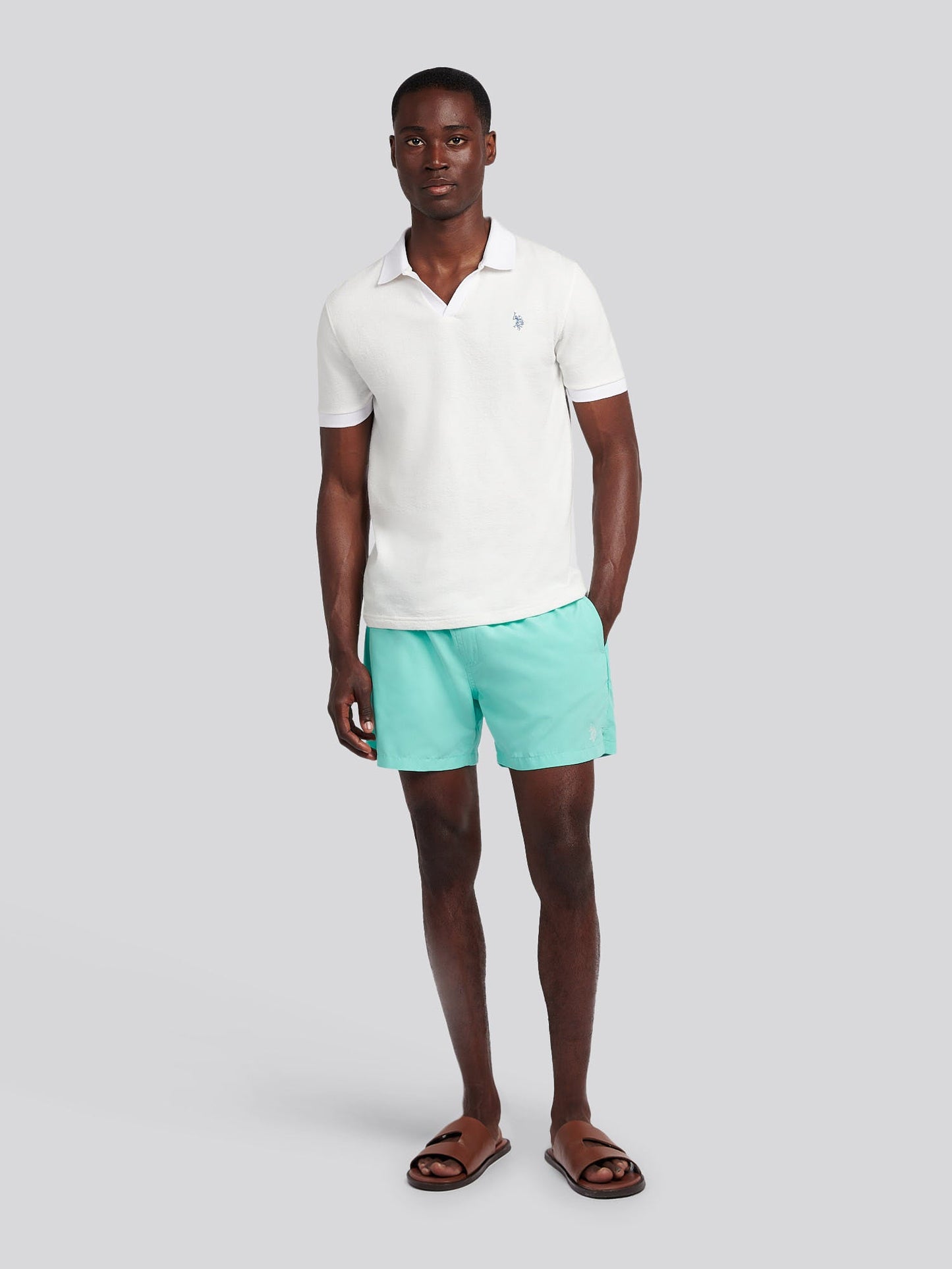 Mens Core Swim Short Pool Blue