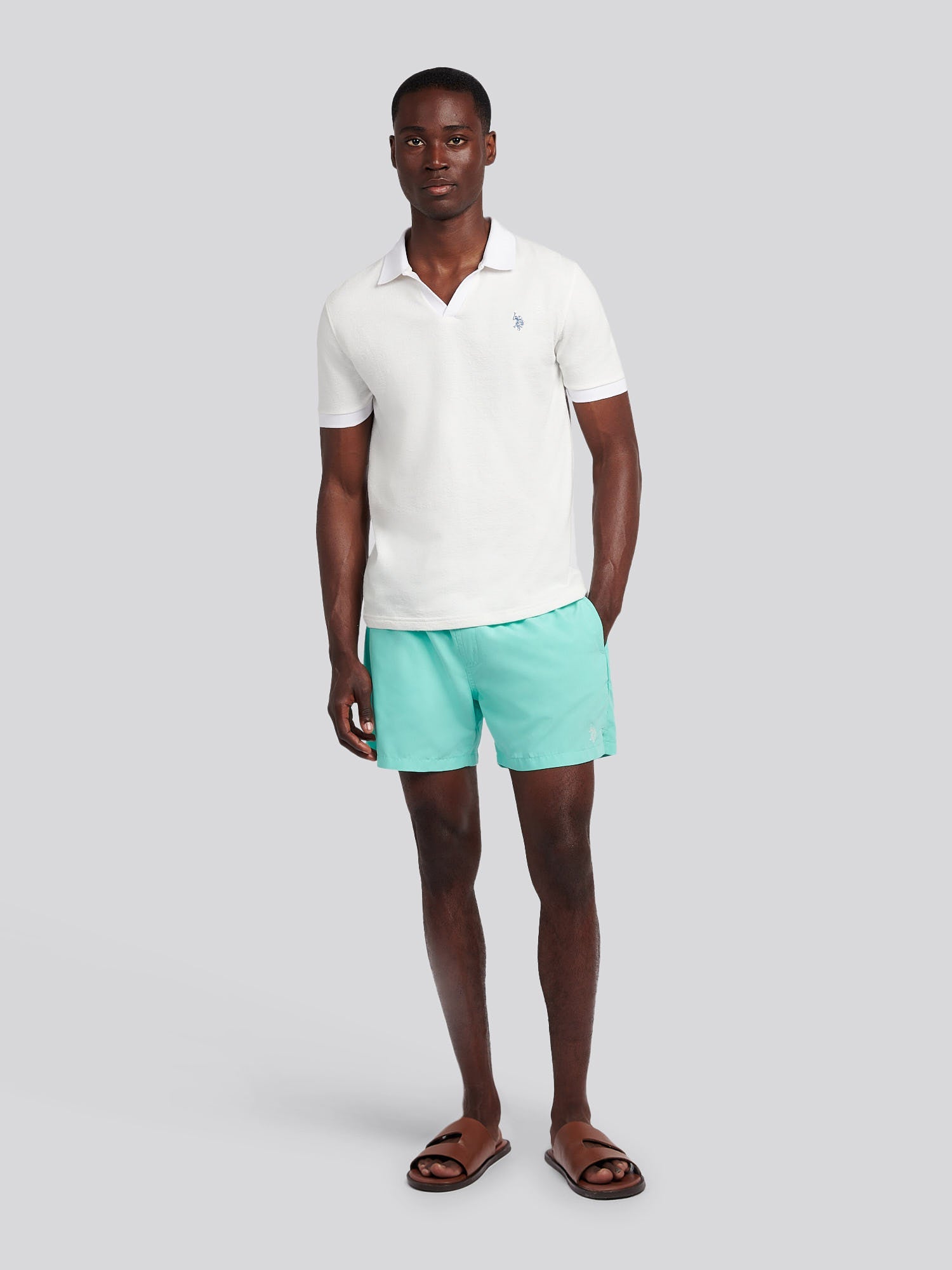Mens Core Swim Short Pool Blue