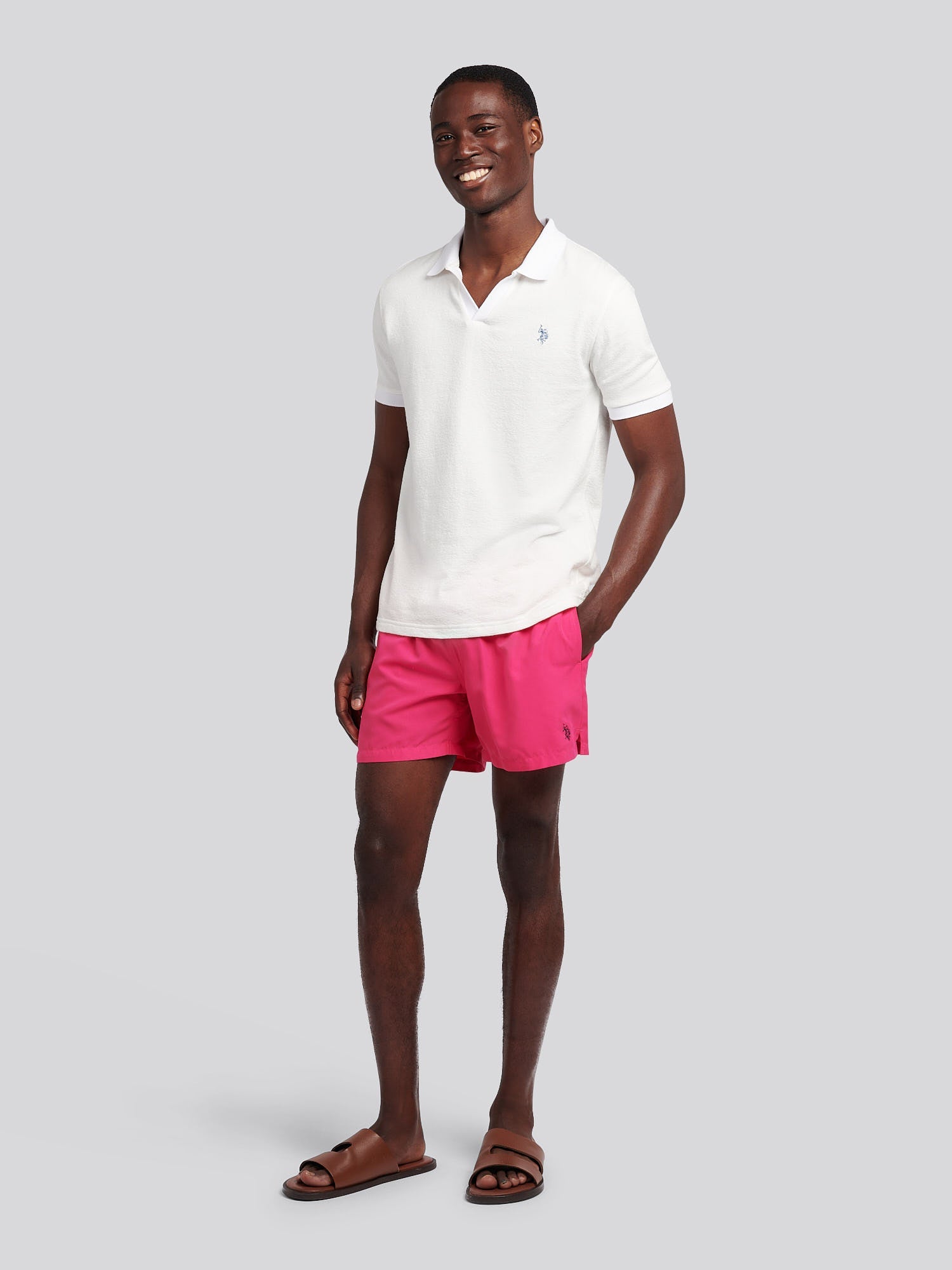 Mens Core Swim Short Raspberry Sorbet