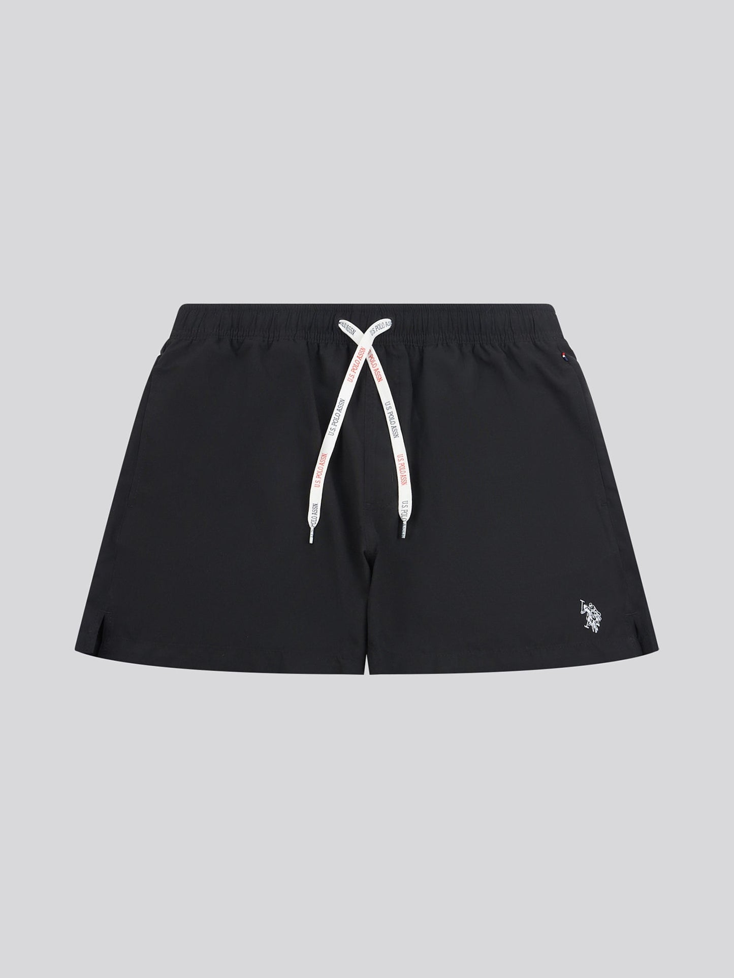 Mens Core Swim Short Black Bright White DHM