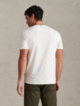 Mens Double Horsemen T-Shirt Whisper White