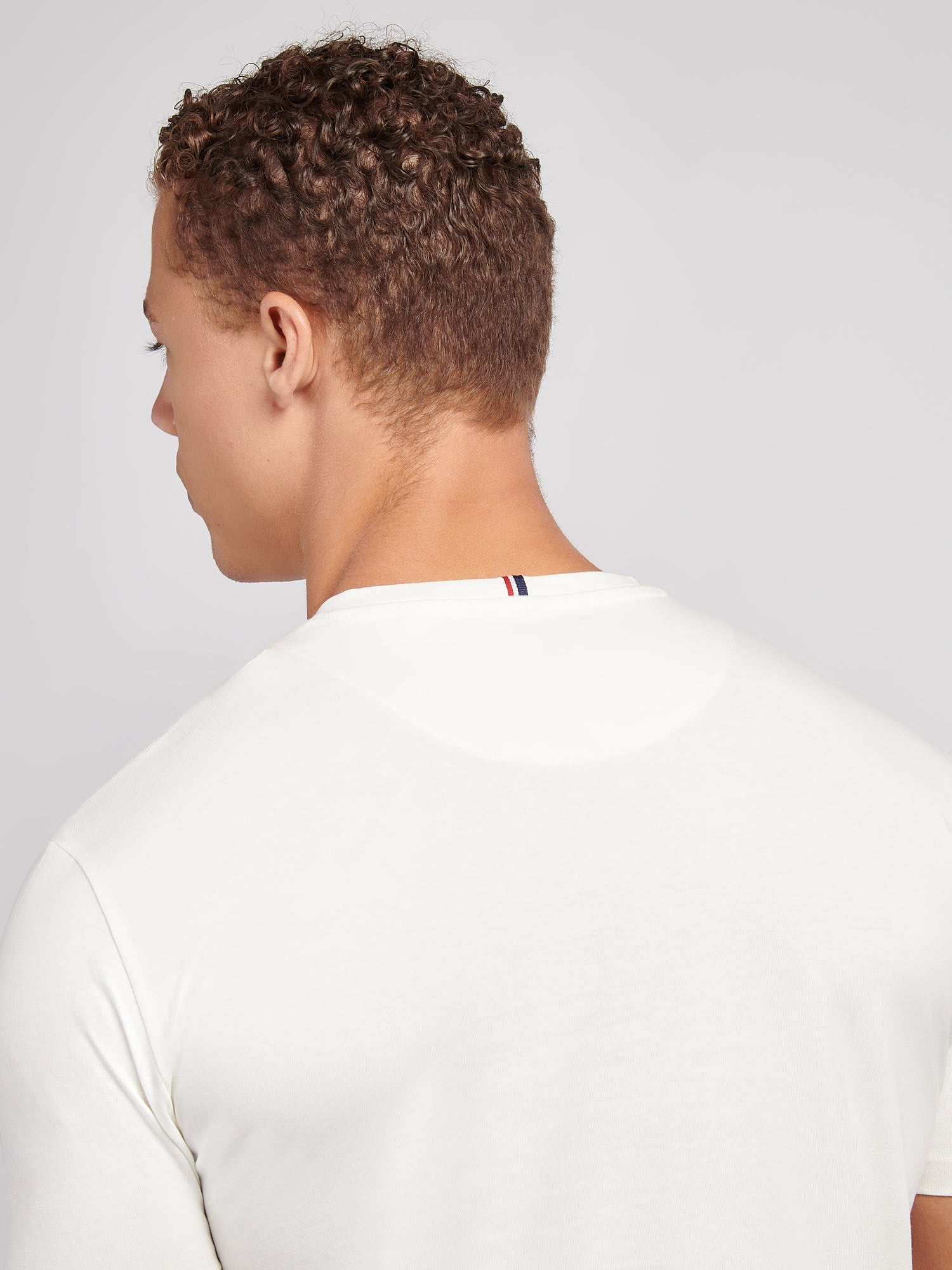 Mens Double Horsemen T-Shirt Whisper White