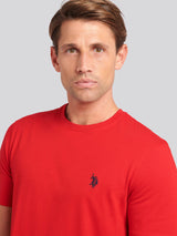 Mens Double Horsemen T-Shirt Haute Red