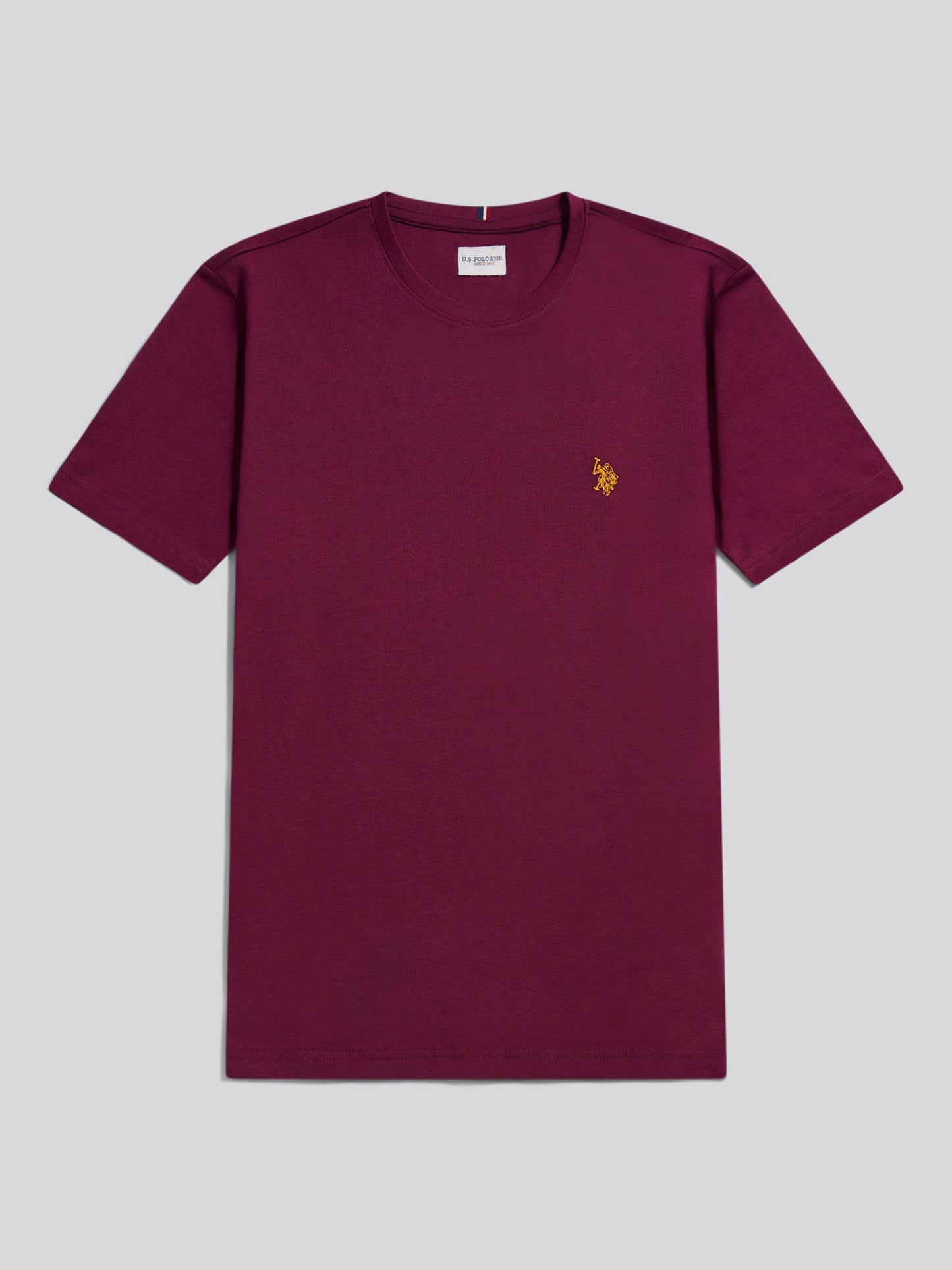 Mens Double Horsemen T-Shirt Grape Wine