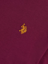 Mens Double Horsemen T-Shirt Grape Wine