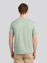 Mens Double Horsemen T-Shirt Iceberg Green