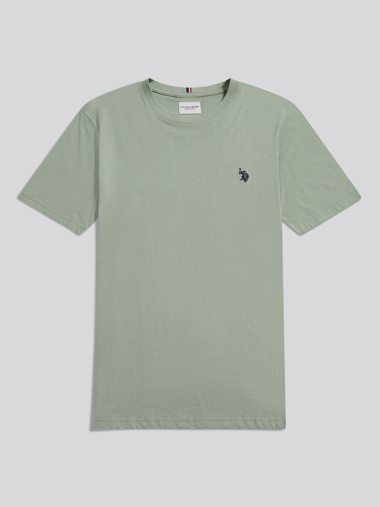 Mens Double Horsemen T-Shirt Iceberg Green