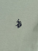 Mens Double Horsemen T-Shirt Iceberg Green