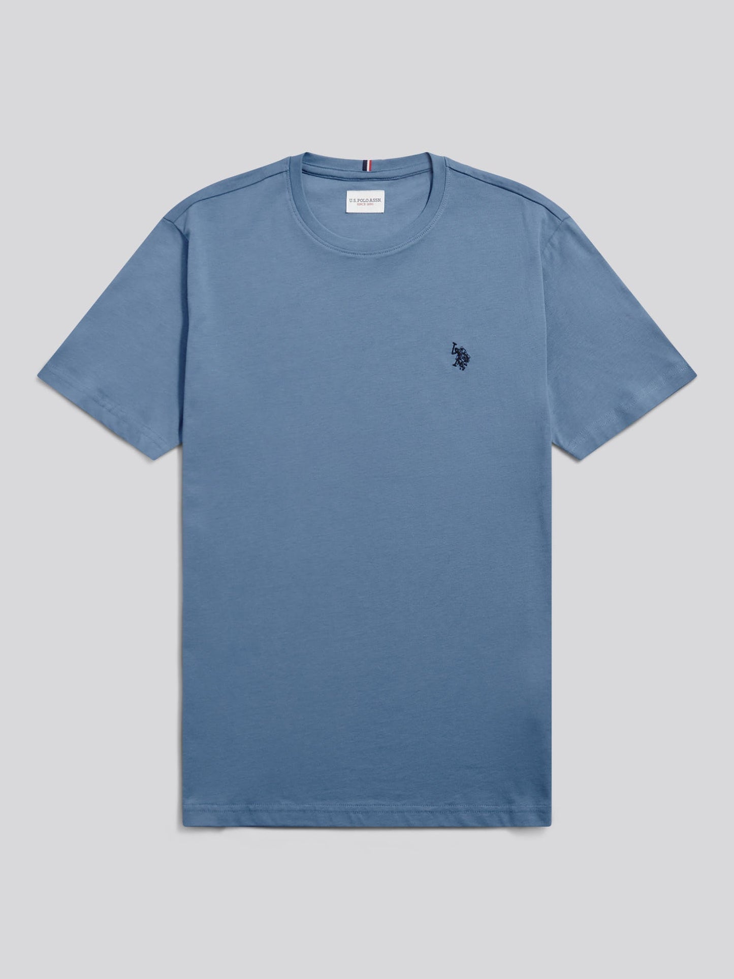 Mens Double Horsemen T-Shirt Blue Horizon