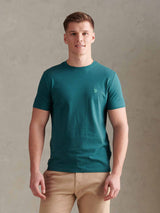 Mens Double Horsemen T-Shirt Mediterranea