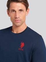 Mens Player 3 T-Shirt Dark Sapphire Navy / Haute Red DHM