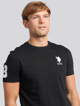 Mens Player 3 T-Shirt Black Bright White DHM