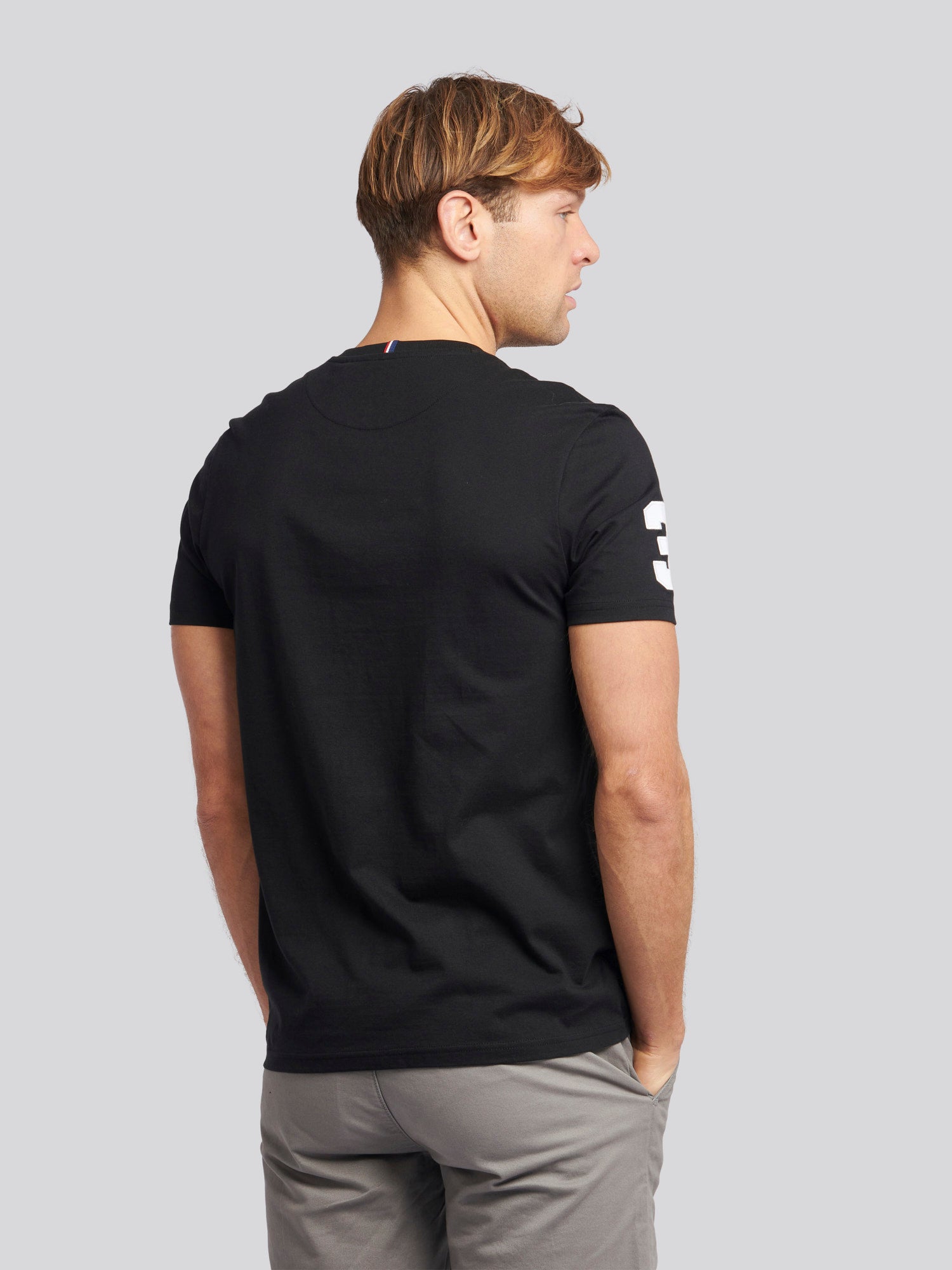 Mens Player 3 T-Shirt Black Bright White DHM