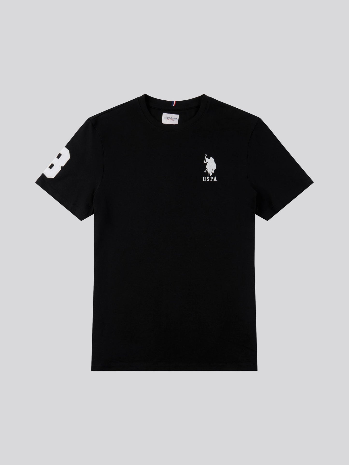Mens Player 3 T-Shirt Black Bright White DHM