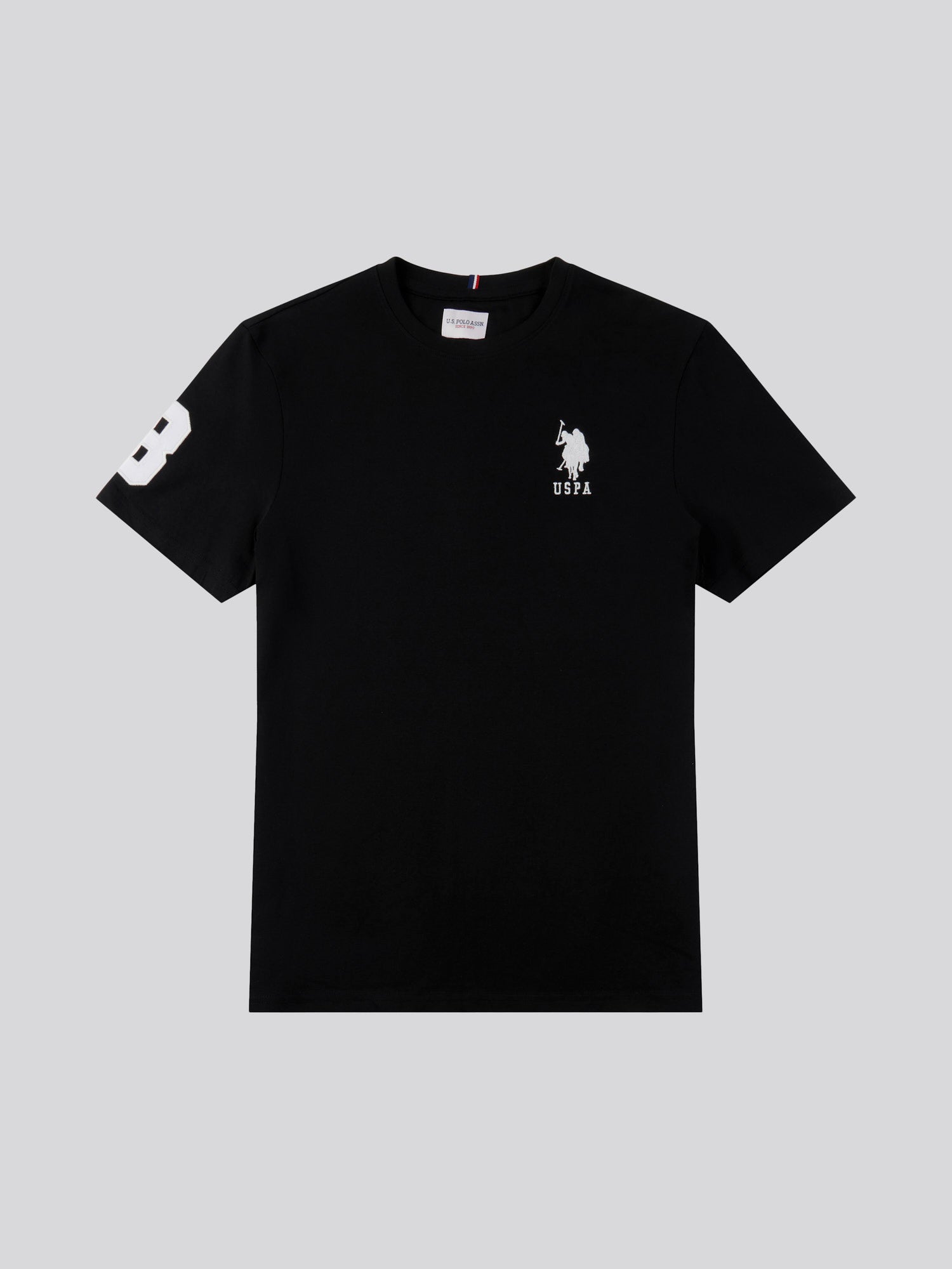 Mens Player 3 T-Shirt Black Bright White DHM