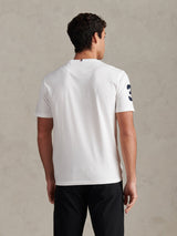 Mens Player 3 T-Shirt White / Dark Sapphire Navy DHM