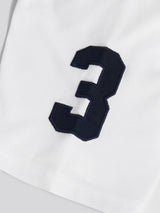 Mens Player 3 T-Shirt White / Dark Sapphire Navy DHM