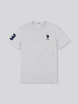 Mens Player 3 T-Shirt Mid Grey Marl