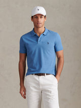 Mens Double Horsemen Polo Shirt Riviera
