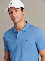 Mens Double Horsemen Polo Shirt Riviera