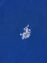 Mens Double Horsemen Polo Shirt Sodalite Blue