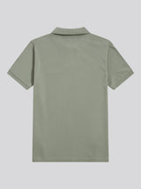 Mens Double Horsemen Polo Shirt Sea Spray