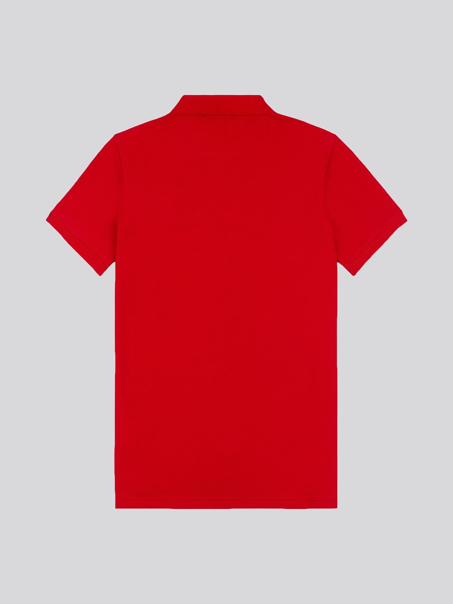 Mens Double Horsemen Polo Shirt Haute Red