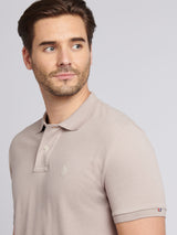 Mens Double Horsemen Polo Shirt Atmosphere