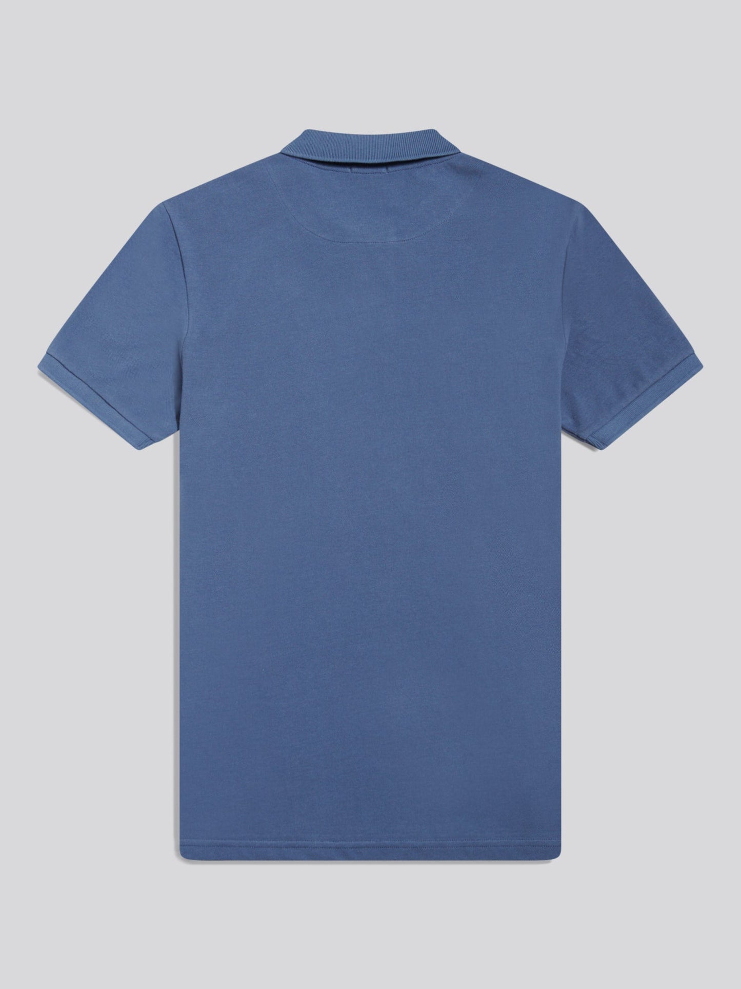 Mens Double Horsemen Polo Shirt Vintage Indigo