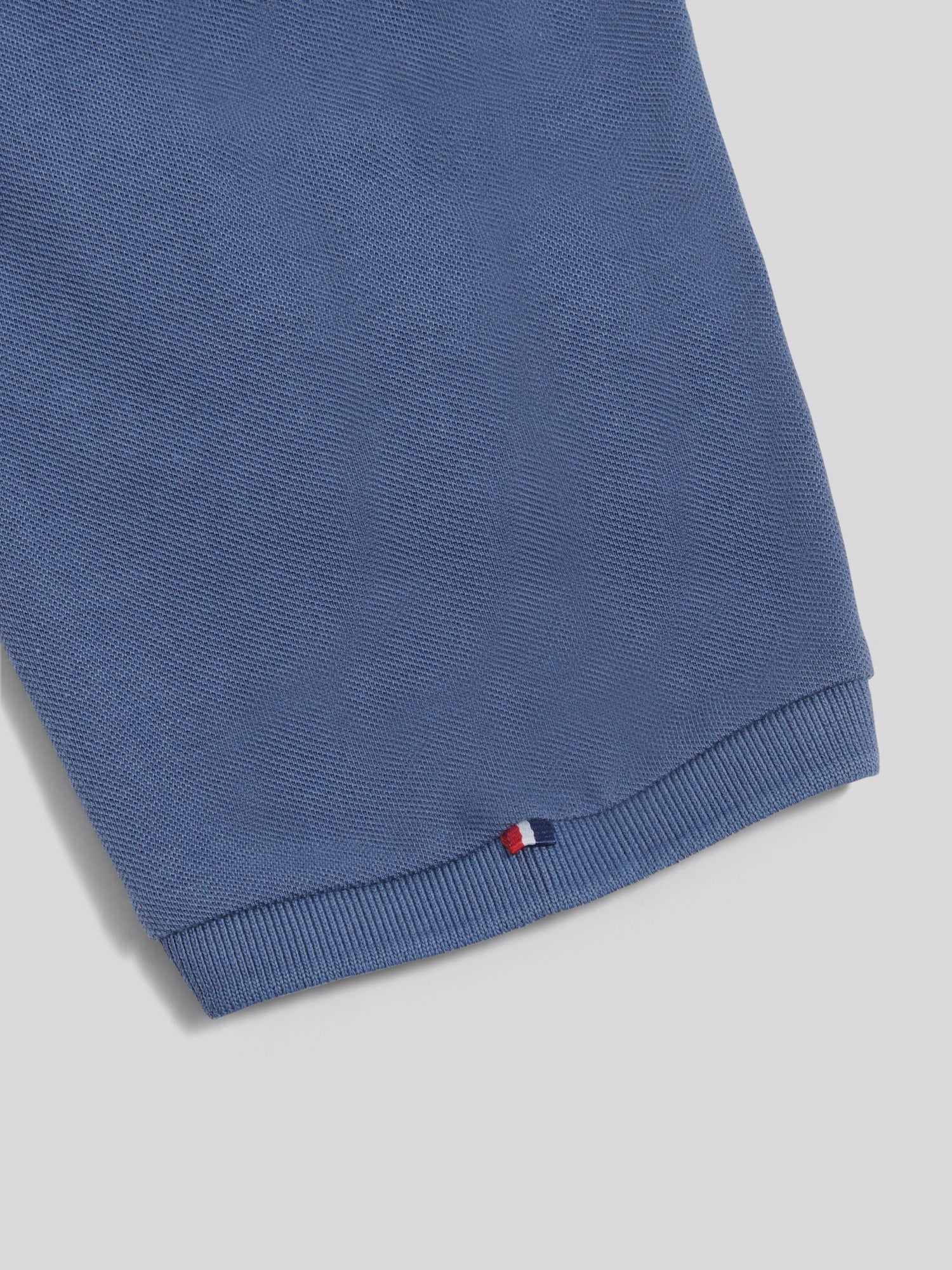 Mens Double Horsemen Polo Shirt Vintage Indigo