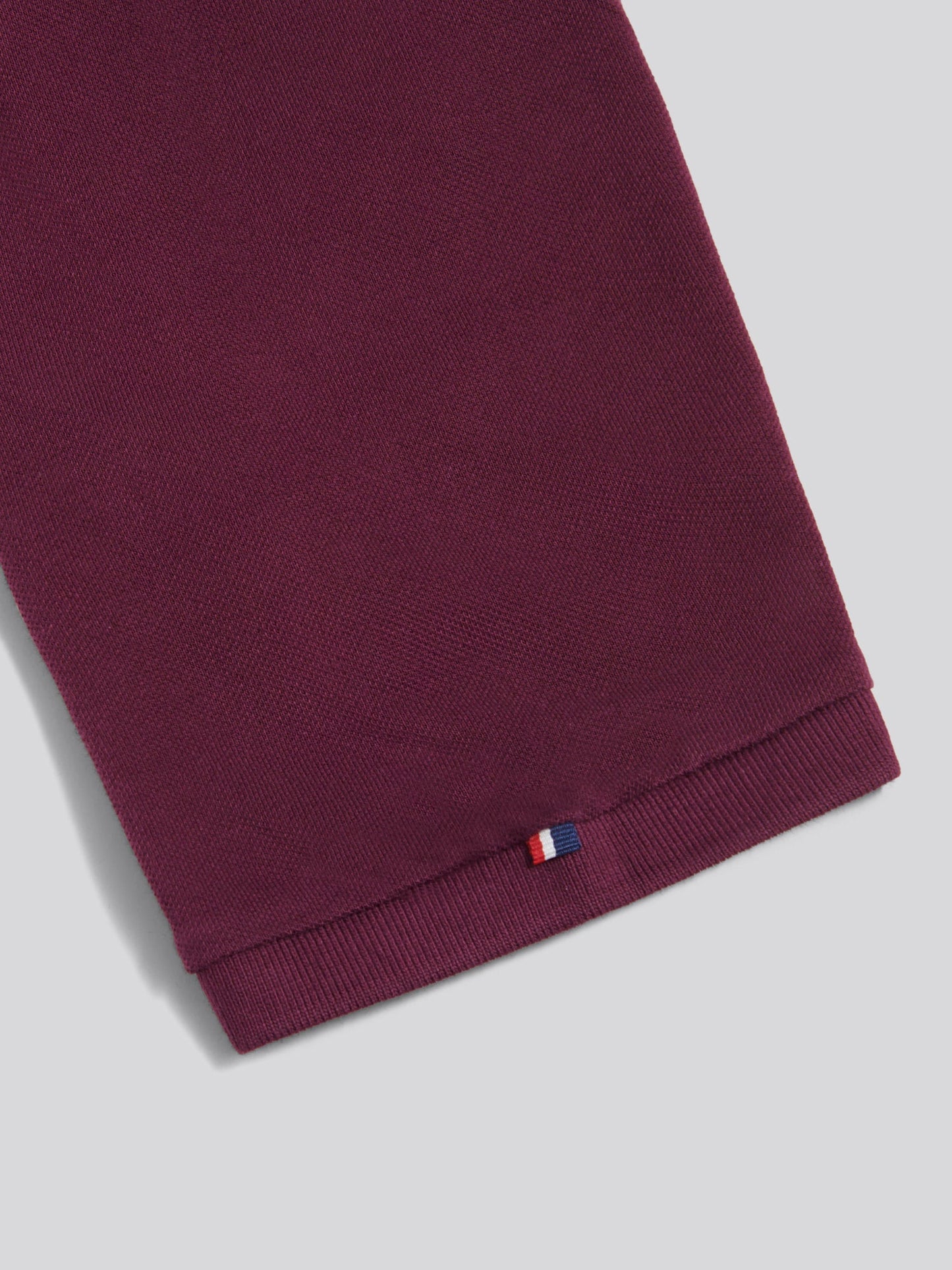 Mens Double Horsemen Polo Shirt Grape Wine