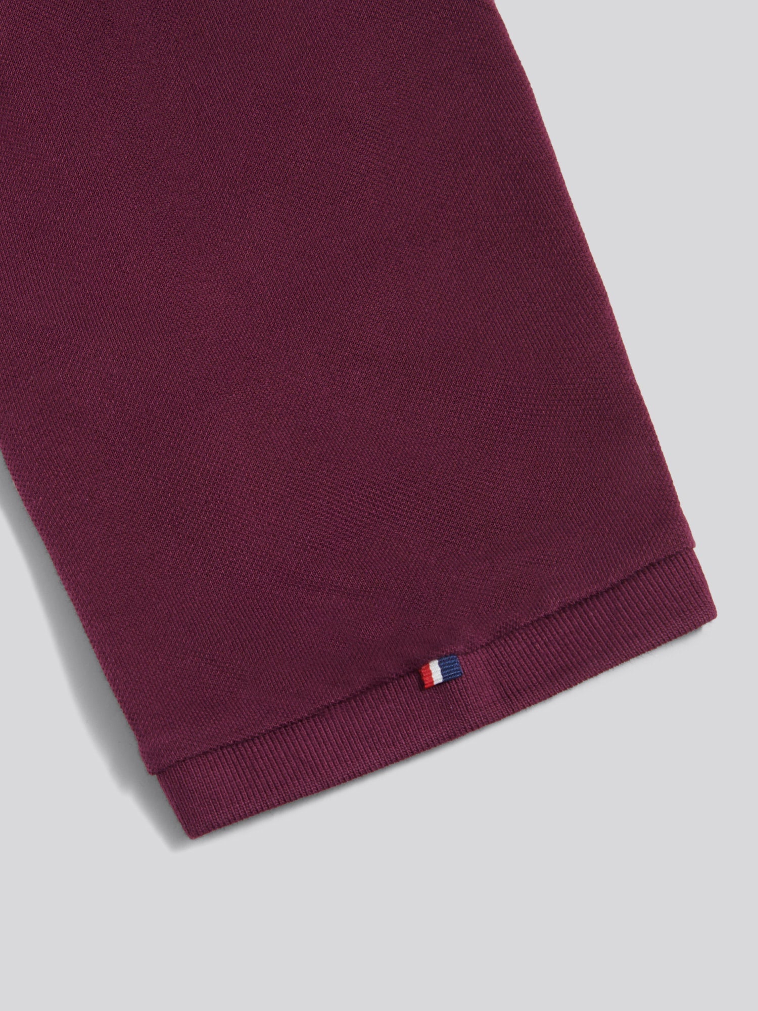 Mens Double Horsemen Polo Shirt Grape Wine