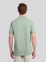 Mens Double Horsemen Polo Shirt Iceberg Green