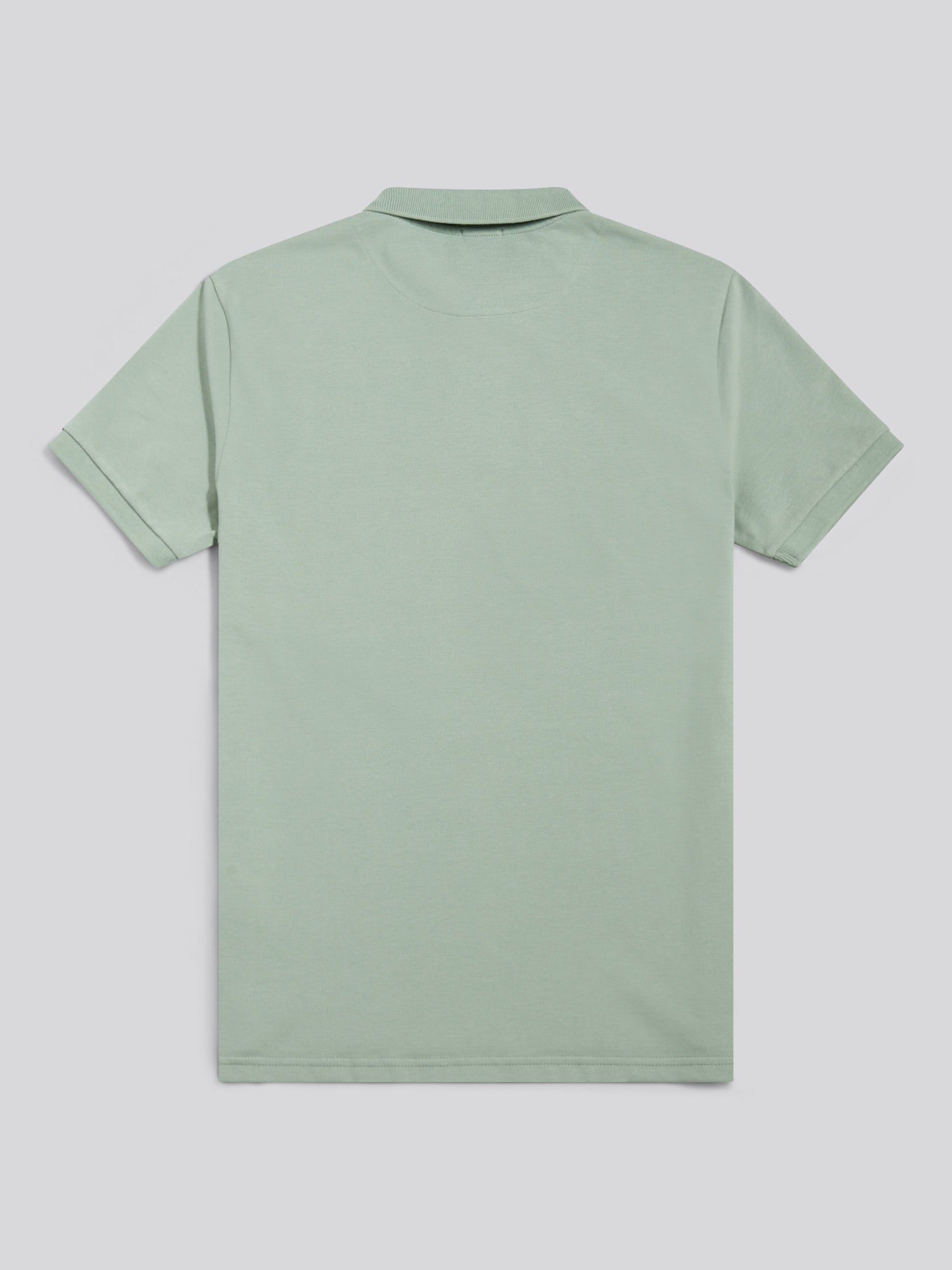 Mens Double Horsemen Polo Shirt Iceberg Green