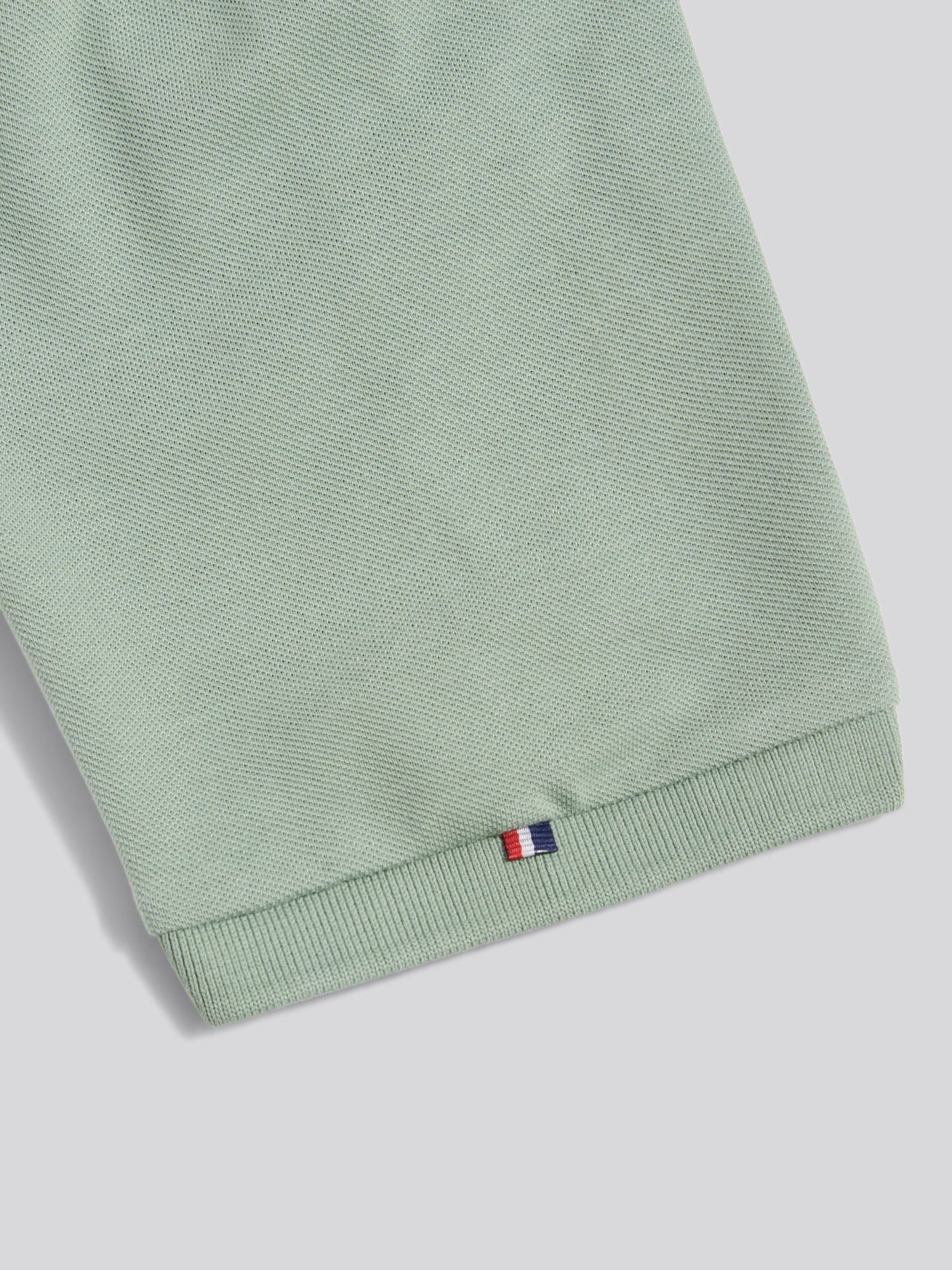 Mens Double Horsemen Polo Shirt Iceberg Green