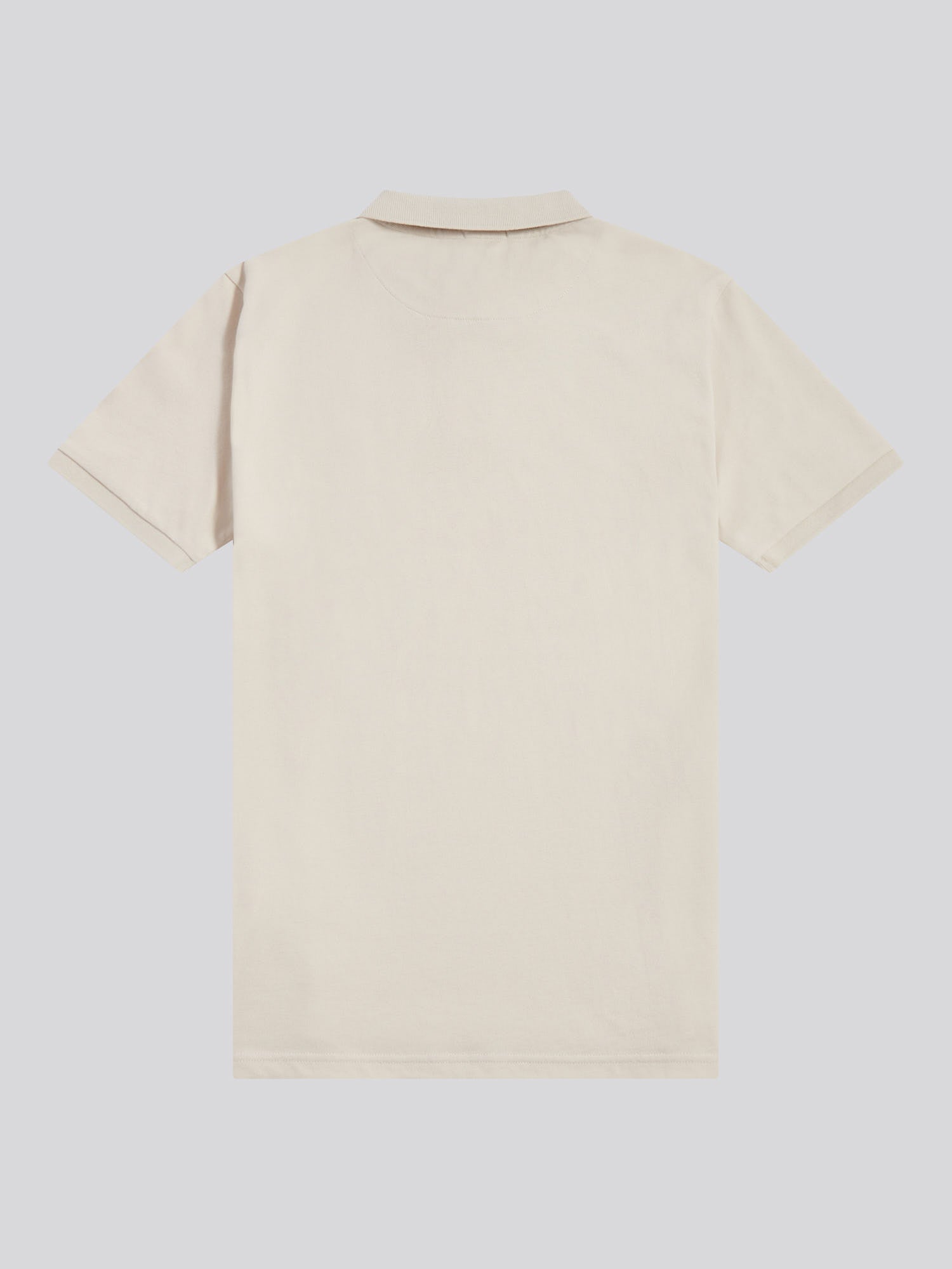 Mens Double Horsemen Polo Shirt Beige
