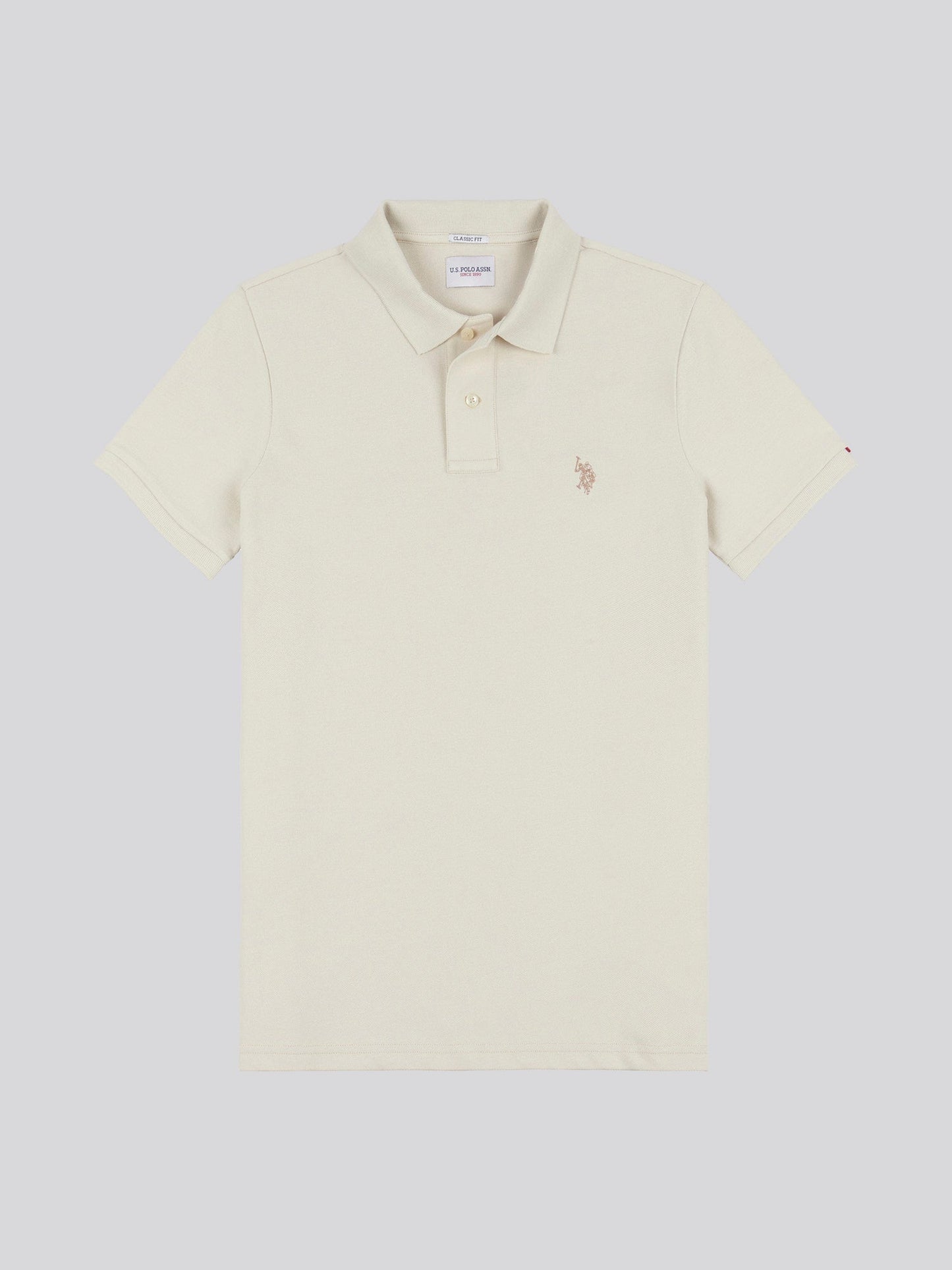 Mens Double Horsemen Polo Shirt French Oak