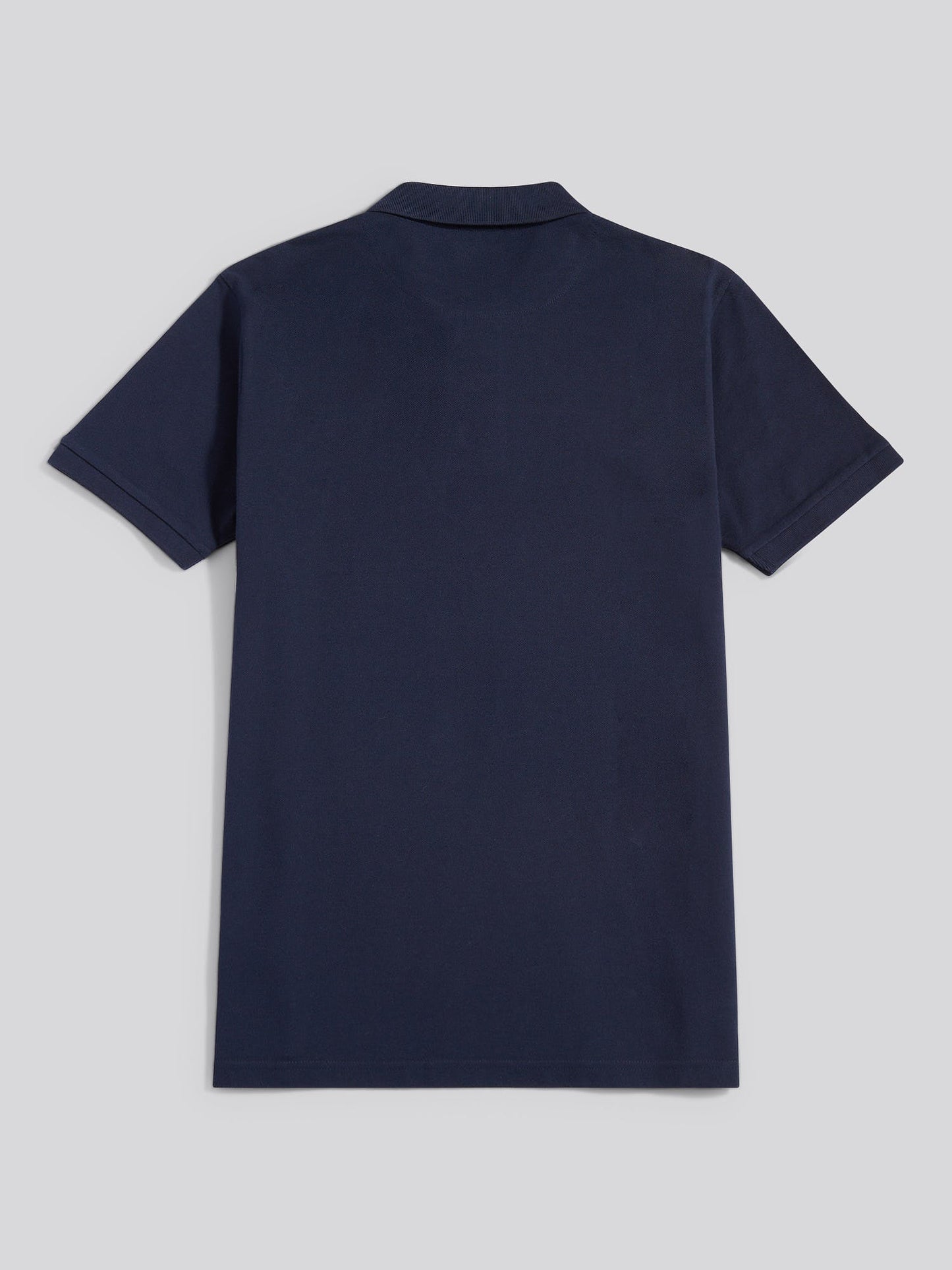 Mens Double Horsemen Polo Shirt Dark Sapphire Navy / Haute Red DHM