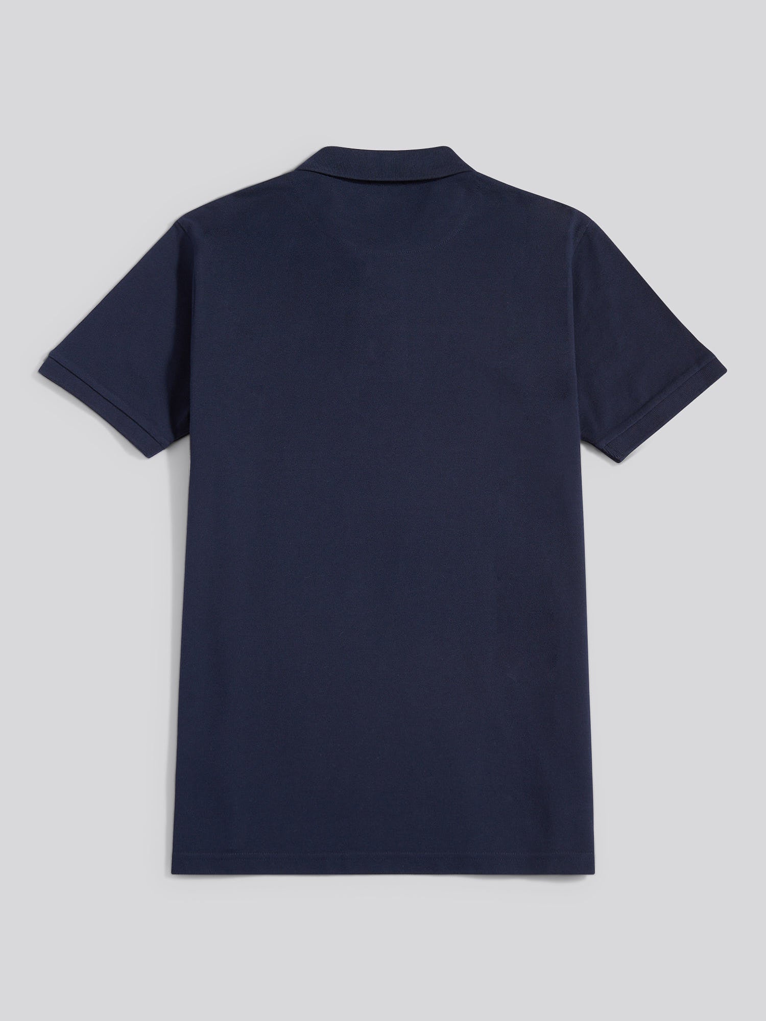 Mens Double Horsemen Polo Shirt Dark Sapphire Navy / Haute Red DHM