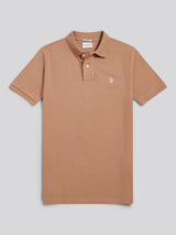 Mens Double Horsemen Polo Shirt Burro