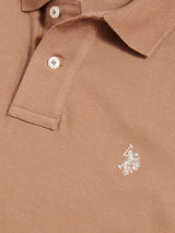 Mens Double Horsemen Polo Shirt Burro