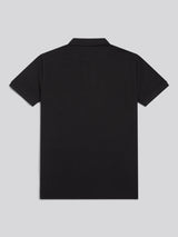 Mens Double Horsemen Polo Shirt Black Bright White DHM