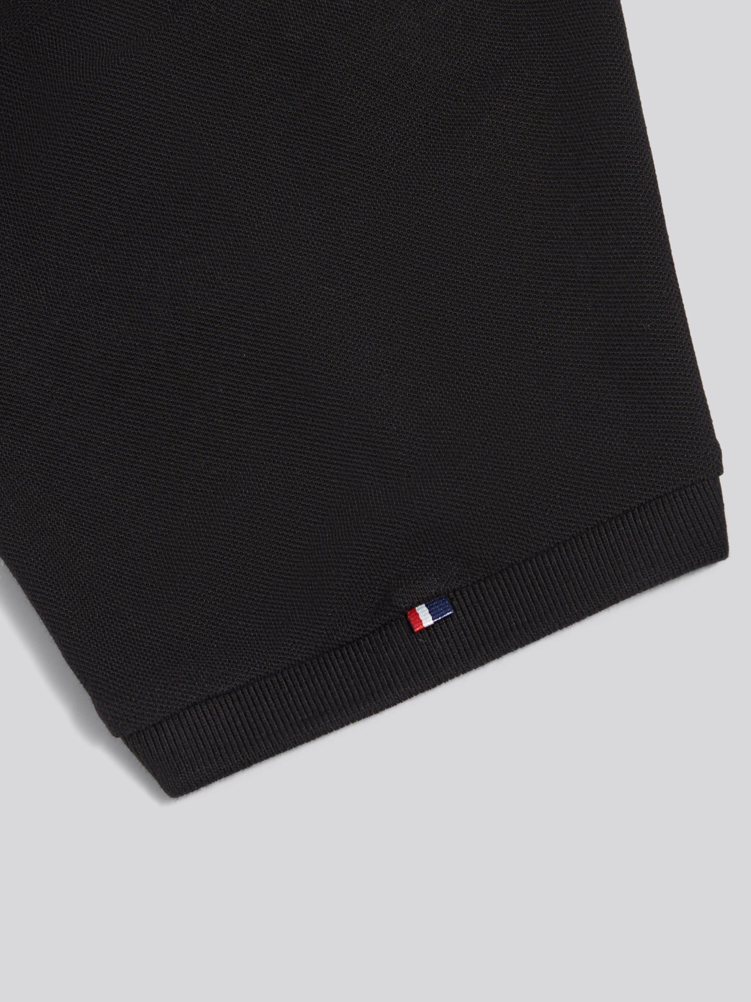 Mens Double Horsemen Polo Shirt Black Bright White DHM